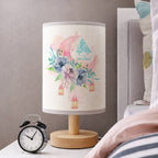 فانوس رمضاني شخصي ومصباح مزين بفن الزهور - مصباح قماشي شخصي