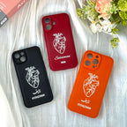 Custom Heart Memory Name & Date – Personalized Phone Case