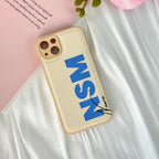 Custom Shadowed Letters and Text For Family – Personalized Phone Case