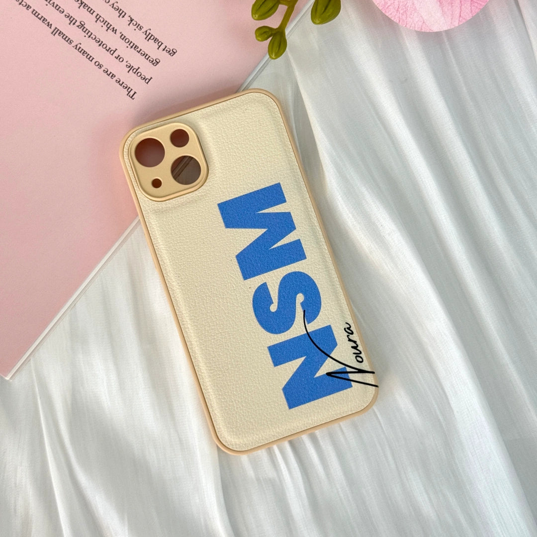 Custom Shadowed Letters and Text For Family – Personalized Phone Case