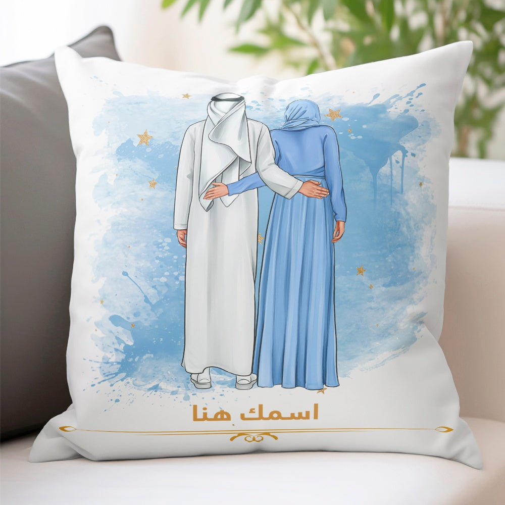 فن الخط العربي "رمضان كريم" - وسادة شخصية (الحشوة متضمنة)