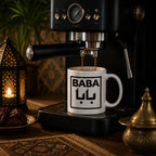 Custom Photo Line Art For Dad–Personalized Mug