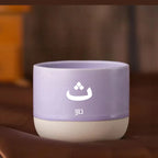 Custom Arabic Letter Blocks And Name -Personalized Ceramic Cup