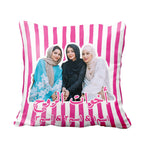 وسادة شخصية تحمل صورة "قبيلتي" لأفضل الأصدقاء (الحشوة متضمنة)