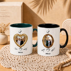 Custom  Photo, Date And Names For Couple – Personalized Mug
