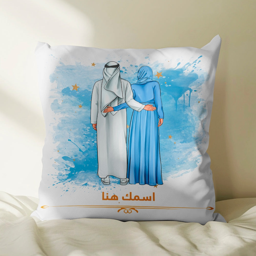 فن الخط العربي "رمضان كريم" - وسادة شخصية (الحشوة متضمنة)