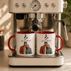 Custom Photo,Name And Calendar Date For Couple – Personalized Mug