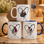 Custom Photo And Date For Couple – Personalized Mug