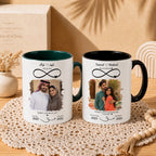 Custom Photo,Name And Date For Couple – Personalized Mug