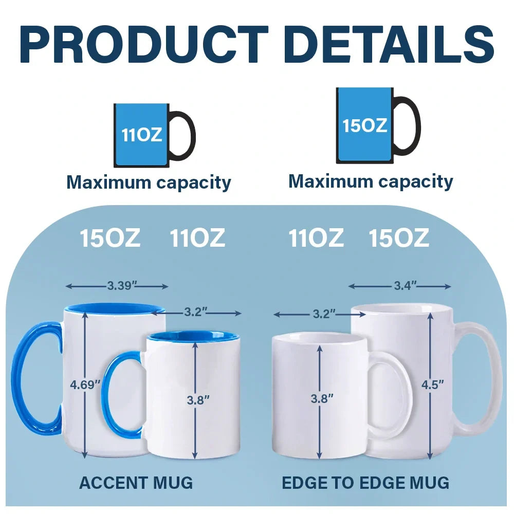 Custom Photo, Names And Date For Couple – Personalized Mug