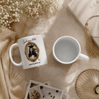 Custom Vintage Photo and Name Graduation Gift - Personalized Mug