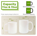 Custom Photo Line Art And Name For Dad–Personalized Mug
