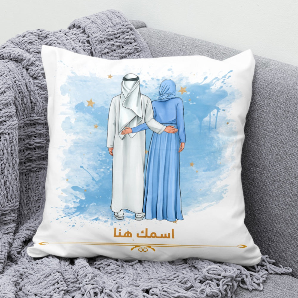 فن الخط العربي "رمضان كريم" - وسادة شخصية (الحشوة متضمنة)