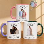 Custom Photo And Date For Couple – Personalized Mug