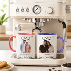 Custom Photo And Date For Couple – Personalized Mug
