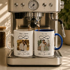 Custom Photo,Name And Date For Couple – Personalized Mug