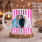 كوب مخصص بصورة جماعية لأفضل الأصدقاء مع أسماء شخصية - كوب شخصي