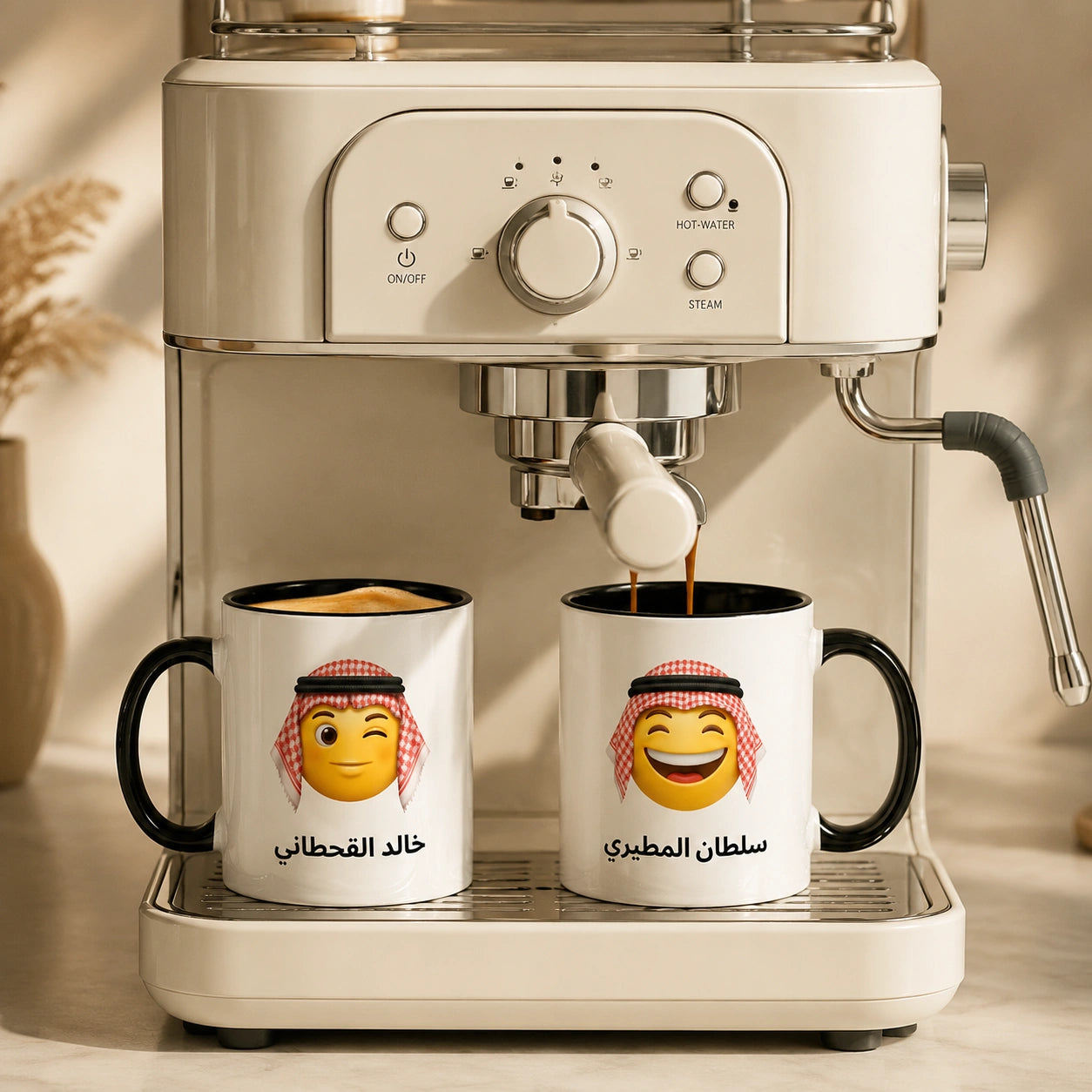 Custom Saudi Mood Emoji And Text – Personalized Mug