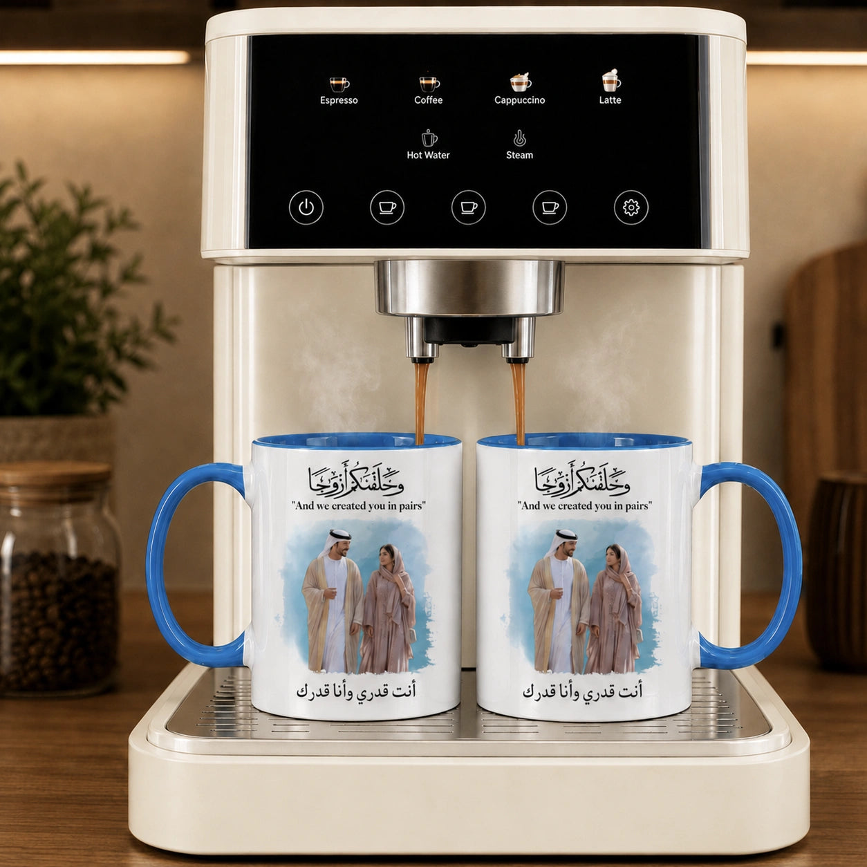 Custom Photo And Message For Couples – Personalized Mug